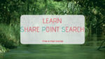 Share point search