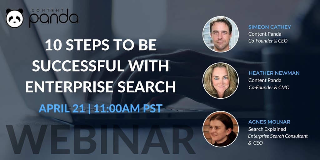 Webinar - 10 Steps to Be Successful with Enterprise Search