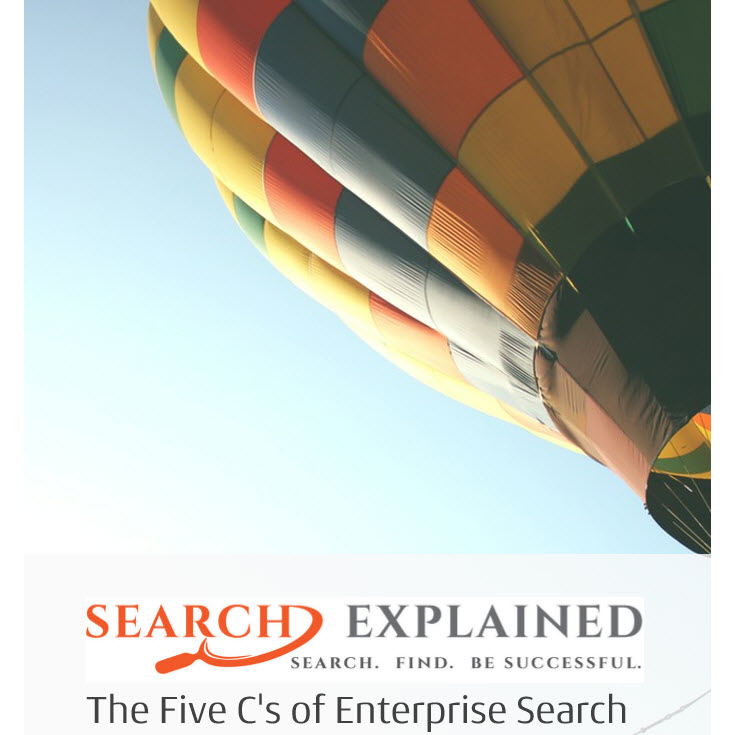 The five C's of enterprise search e-book