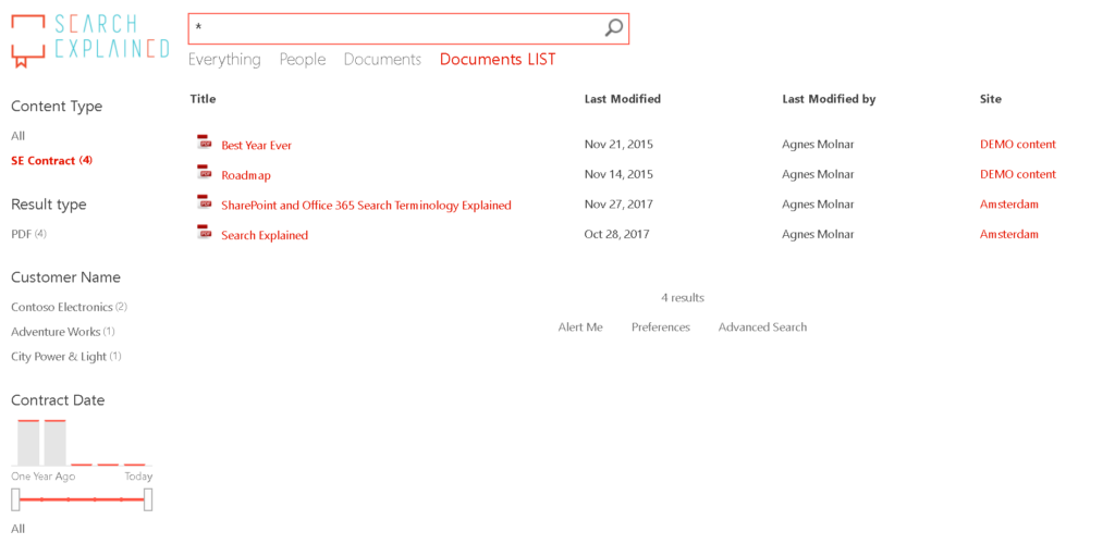 Content Type search refiner by SPContentType Managed Property